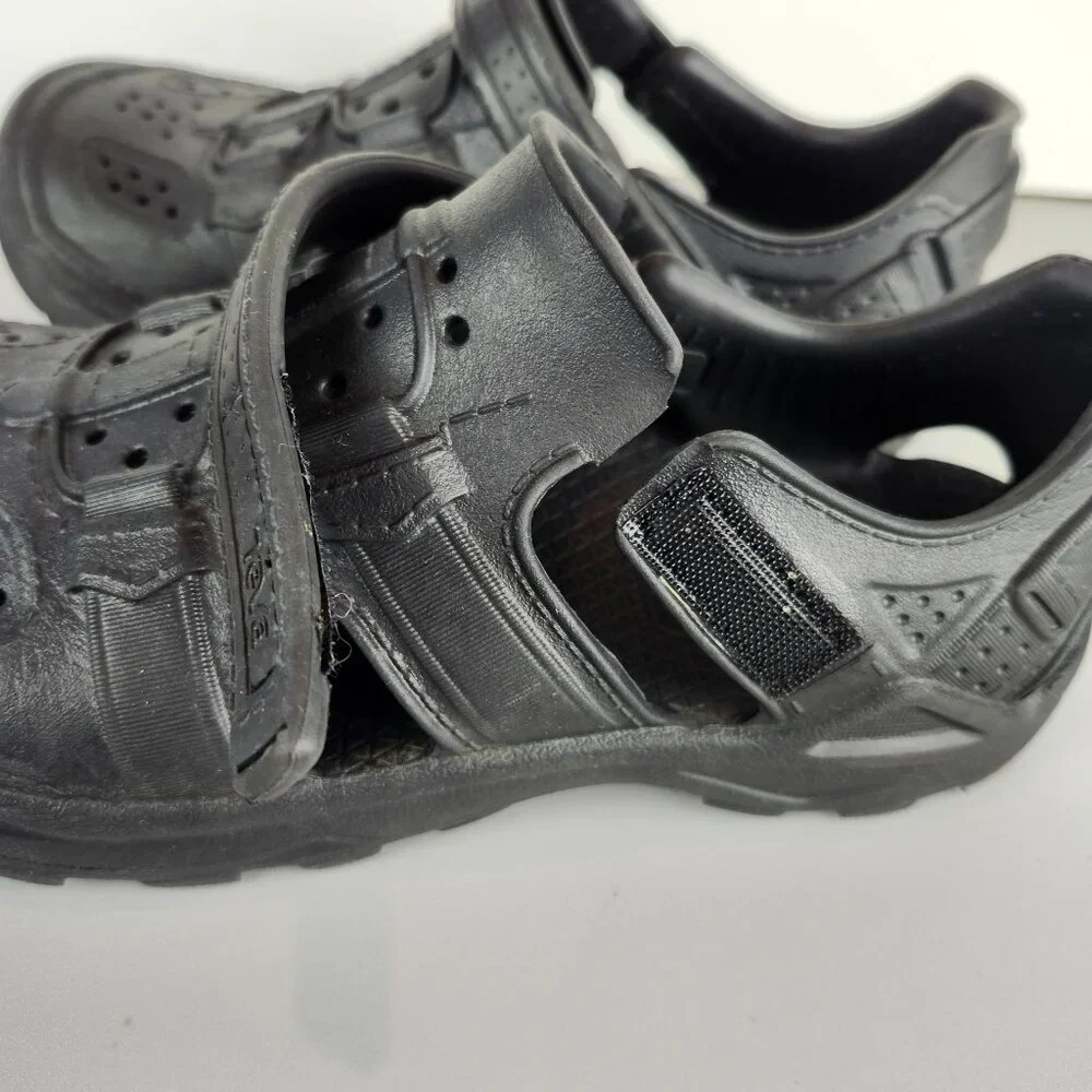 TEVA Omnium Drift Shoes - Boys - Unisex - Size 3 - Black